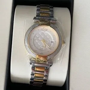 Gevril GV2 Berletta Diamond 1508 Two Toned Silver Gold Swiss Quartz 37mm watch GV2 Berletta Diamond - Gevril main image 2